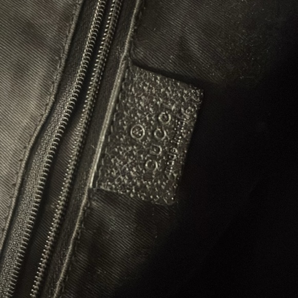 Gucci black canvas logo tote - Picture 5 of 7